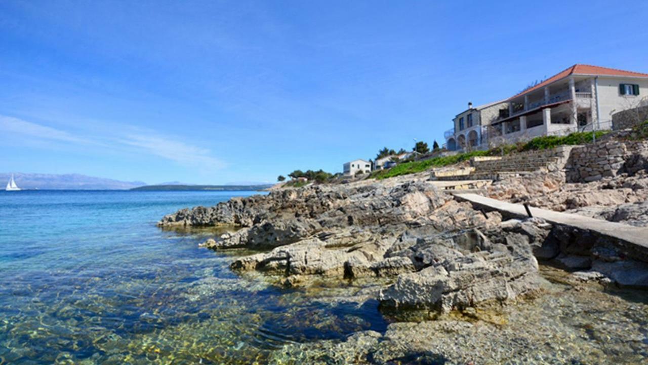 Schoenes Ferienhaus Direkt Am Meer Stomorska Eksteriør bilde